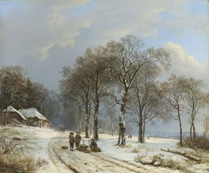 Winterlandschap, 1835-8